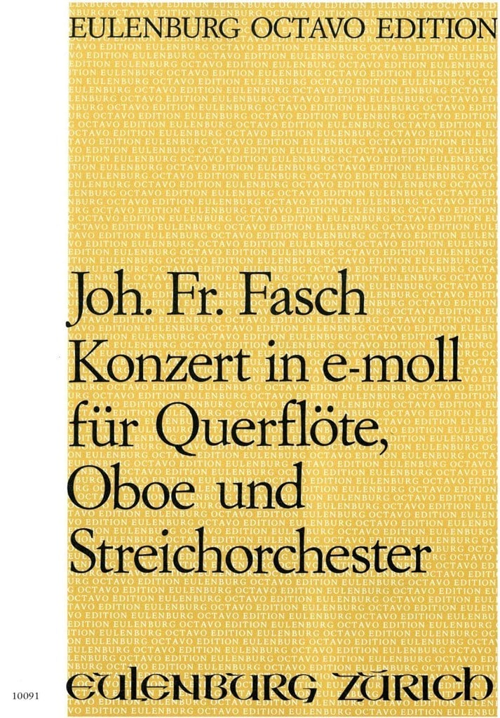 Konzert Für Flöte, Oboe und Streicher
